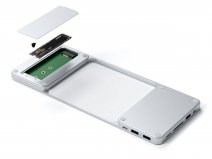 Satechi USB-C Slim Dock & SSD Enclosure voor 24” iMac - Zilver