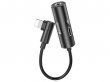Baseus Lightning Splitter - Opladen en Muziek tegelijk