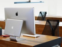 Just Mobile AluRack Laptop Mount voor iMac & Cinema Display