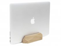 Oakywood Vertical Laptop Stand Oak - Houten MacBook Standaard
