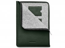 Woolnut Leather Folio Groen - MacBook Pro 16