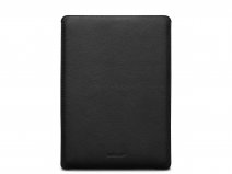 Woolnut Leather Sleeve Zwart - MacBook Air 15