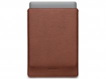 Woolnut Leather Sleeve Cognac - MacBook Air/Pro 13