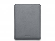 Woolnut Leather Sleeve Grijs - MacBook Pro 14