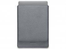 Woolnut Leather Sleeve Grijs - MacBook Pro 14