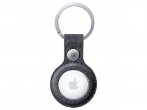 Alcanside Alcantara AirTag Case Sleutelhanger Hoesje - Space Grey
