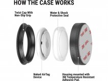 Catalyst Stick It Case - Waterdicht Apple AirTag hoesje