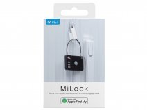MiLi MiLock TSA Slot met Tracker Zwart - Werkt met Apple Find My app!