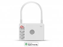 MiLi MiLock TSA Slot met Tracker Wit - Werkt met Apple Find My app!