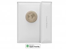 MiLi MiTag Travel Wallet Wit Paspoorthoes met Tracker - Werkt met Apple Find My app!