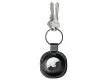 Orbitkey Leather Holder AirTag Keyring Sleutelring - Zwart