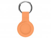 Sdesign Silicone AirTag Case Sleutelhanger Hoesje - Coral