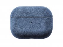 Alcanside Alcantara Case Blauw - AirPods 3 Hoesje