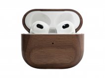 RAUW AirPods Case Walnut - Houten AirPods 3 Hoesje