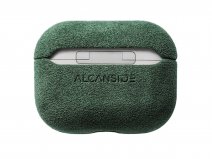 Alcanside Alcantara Case Groen - AirPods 4 Hoesje