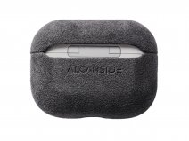 Alcanside Alcantara Case Space Grey - AirPods 4 Hoesje