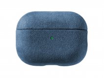 Alcanside Alcantara Case Blauw - AirPods Pro 3 Hoesje