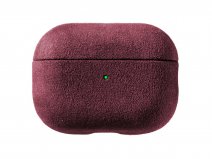 Alcanside Alcantara Case Rood - AirPods Pro 3 Hoesje