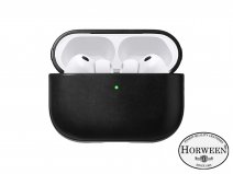 Nomad Horween Leather Case - AirPods Pro 3 Hoesje Zwart Leer