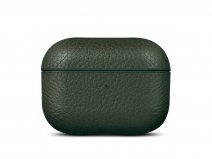 Woolnut Leather Case voor AirPods Pro 3 Gen - Groen