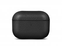 Woolnut Leather Case voor AirPods Pro 3 Gen - Zwart