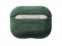 Alcanside Alcantara Case Groen - AirPods Pro 2nd Gen Hoesje