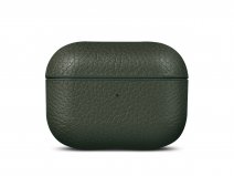 Woolnut Leather Case voor AirPods Pro 2nd Gen - Groen