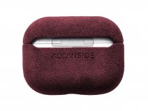 Alcanside Alcantara Case Rood - AirPods Pro 1/2 Hoesje