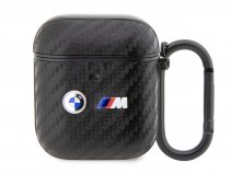 BMW M Carbon Case Zwart - AirPods 1 & 2 Case Hoesje
