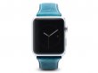 SLG Design D7 Italian Wax Leather Apple Watch Band 42/44/45mm & Ultra - Blauw