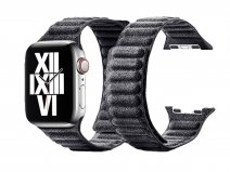 Alcanside Magnetic Alcantara Apple Watch Band 42/44/45mm & Ultra - Space Grey
