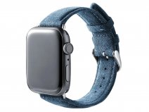 Alcanside Clasp Alcantara Apple Watch Band 38/40/41mm - Blauw