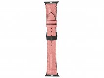 Gatti Alligator Apple Watch Band 42/44/45/49mm - Queen Pink/Black