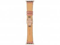 Gatti Alligator Apple Watch Band 42/44/45/49mm - Queen Pink/Rose Gold