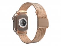 Just in Case Steel Mesh Strap Rosé - Apple Watch Bandje 38/40/41/42mm