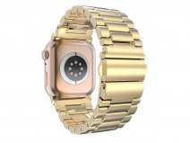 Just in Case Steel Link Strap Goud - Stalen Apple Watch Band 38/40/41/42mm