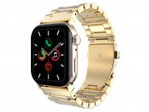 Just in Case Steel Link Strap Goud - Stalen Apple Watch Band 38/40/41/42mm