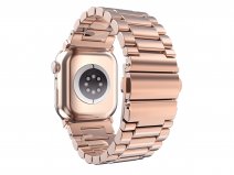 Just in Case Steel Link Strap Rosé - Stalen Apple Watch Band 42/44/45/46/49mm