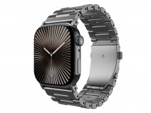 Just in Case Titanium Strap Grijs - Apple Watch Bandje 42/44/45/46/49 mm