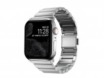 Nomad Steel Band Silver - Apple Watch Band 42/44/45/46/49 mm