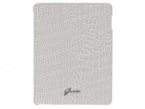 Guess Glossy Croco Folio Case - Hoesje voor iPad Air