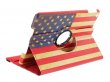 Vintage USA Flag 360 Case - iPad 2018/2017/Air 1 hoesje