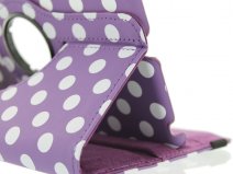 Polka Dot Swivel Case - iPad mini 1/2/3 hoesje