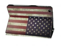 USA Vintage Vlag Stand Case voor iPad mini