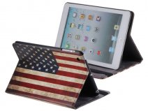 USA Vintage Vlag Stand Case - Hoesje voor iPad mini