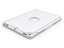 Bluetooth Toetsenbord Case Zilver - iPad 10.2 Hoesje
