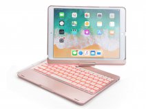 Bluetooth Toetsenbord Case 360 Rosé - iPad 10.2 Hoesje