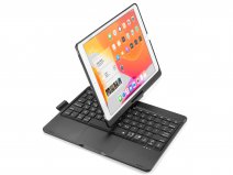 Toetsenbord Case 360 met Muis Trackpad Zwart - iPad 10.2 Hoesje