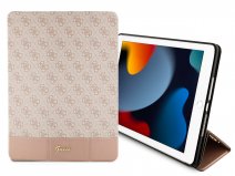 Guess 4G Monogram Folio Case Roze - iPad 10.2 hoesje