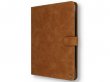 CaseMania Stand Folio Case Cognac - iPad 10.2 hoesje